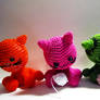 Three Cats Crochet Dolls
