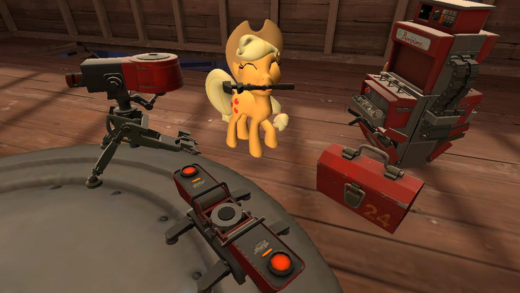Applejack Puppet Rig Applejack's first go at buldin' by johnathon-matthews on DeviantArt