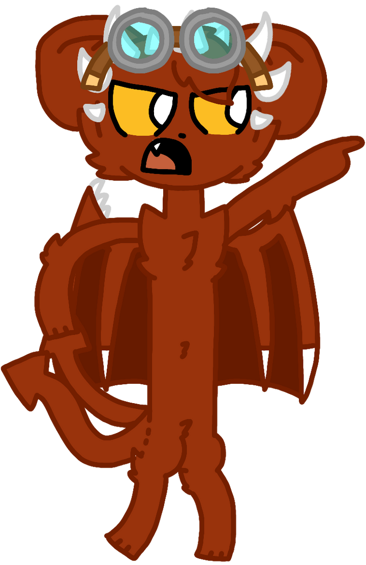 Terry Raging Demon Terryfing demon the demon brown lemur (PNG) by mammalAUPNGs on DeviantArt