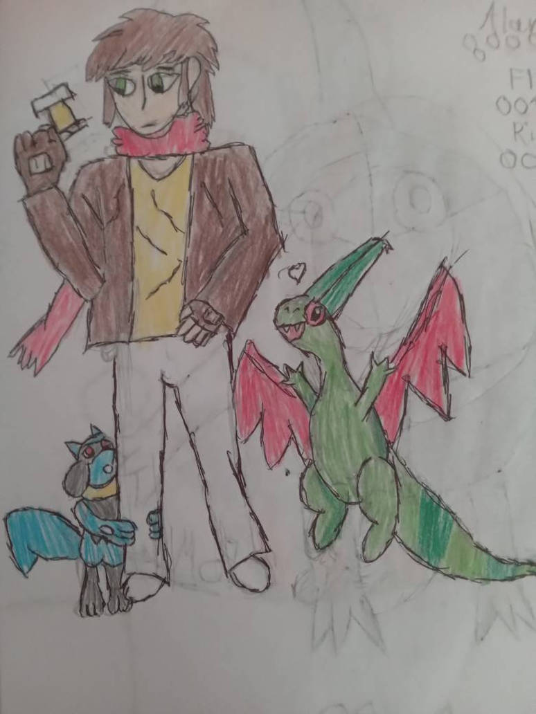 Flygon With Riolu Alan,flygon,riolu. by Playerofmetal on DeviantArt