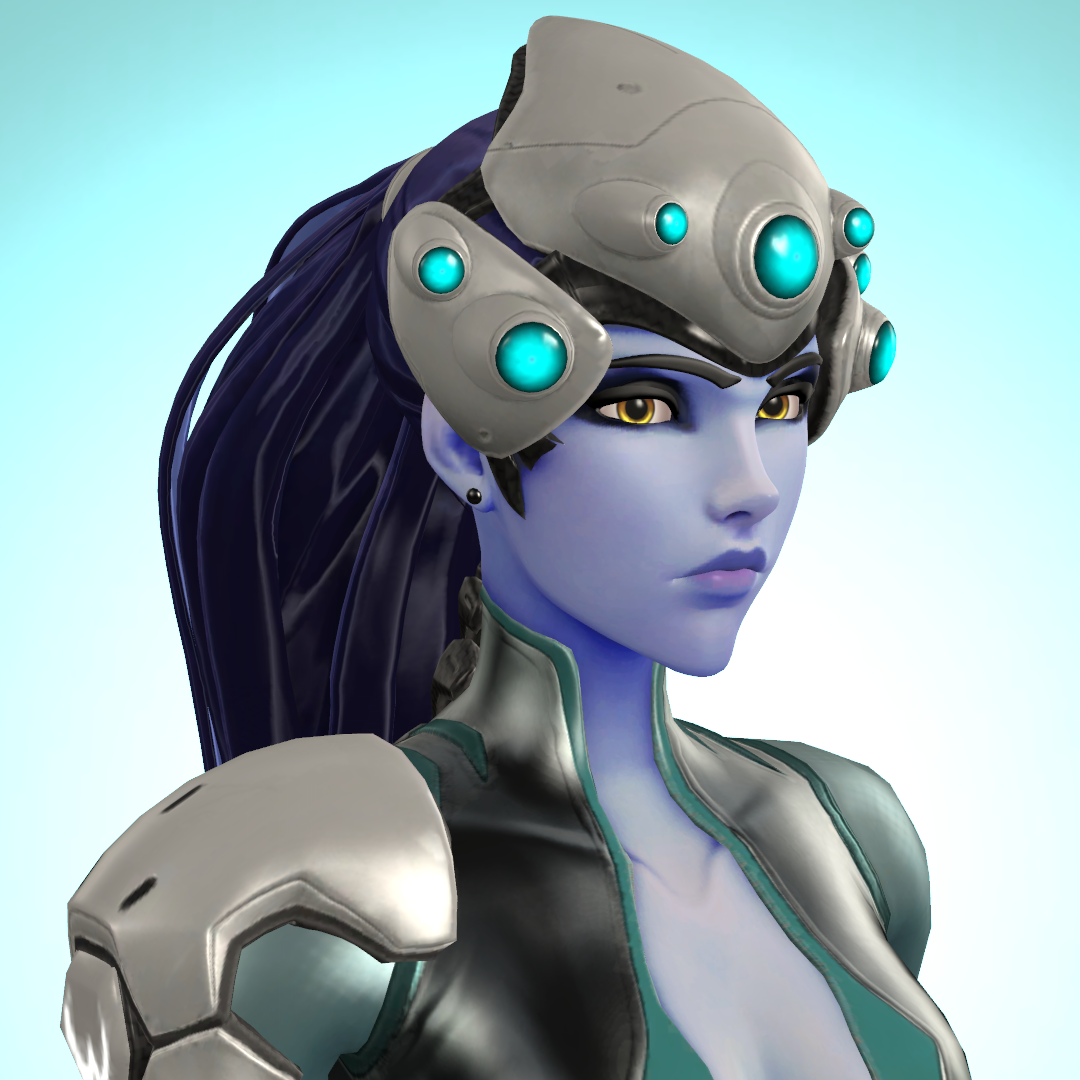 [SFM] Widowmaker icon (Winter Outfit)