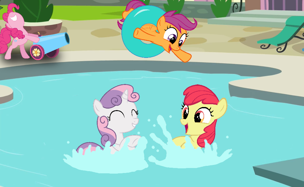 CMC at the pool