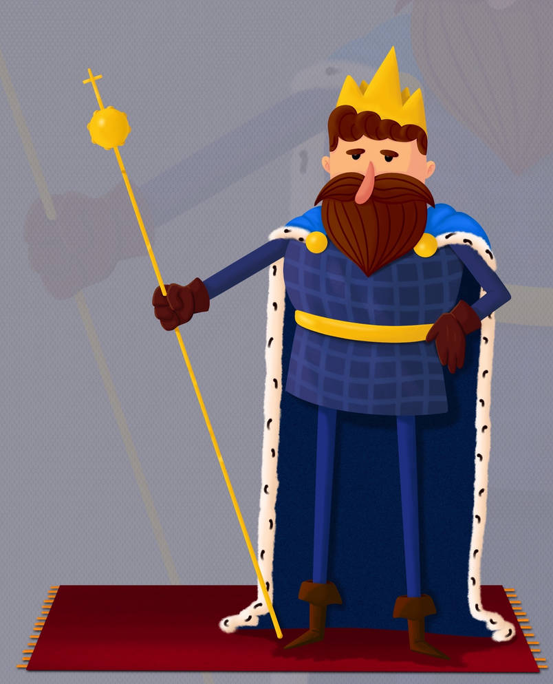 King illustration by VladUsenko on DeviantArt