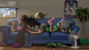 Squid Sisters' Day off