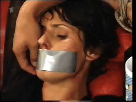 Katja Keller Tape Gagged