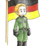 Hetalia Chibi Germany Colored