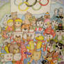 Olympic Mascots together