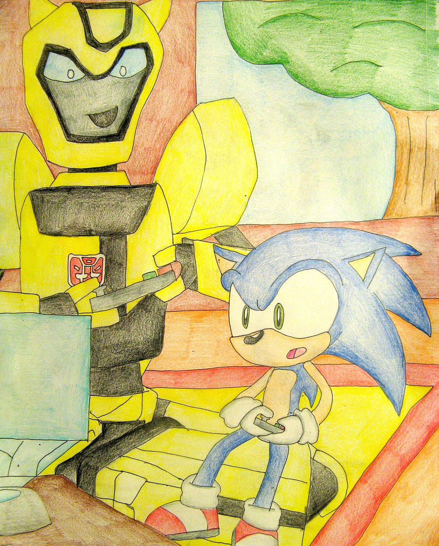 Bumblebee vs Sonic