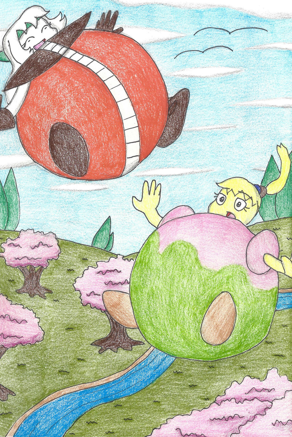 :Commission: Inflated in the Sky by still-a-fan on DeviantArt