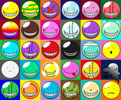 Faces of KoroSensei