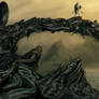 Machinarium in giger world