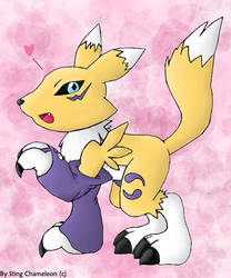 Chibi Renamon by Sting