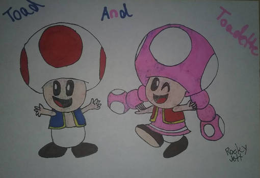 Toad and Toadette 