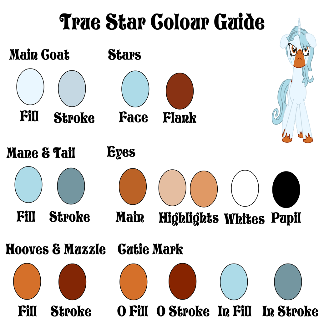Star Colo True Star - Colo(u)r Guide by Flikaline on DeviantArt