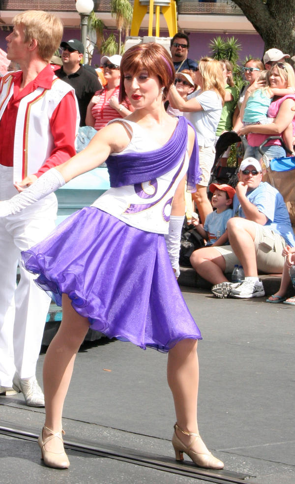 purple dancer