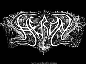 Heron-depressive-black-metal-band-logo-design-art