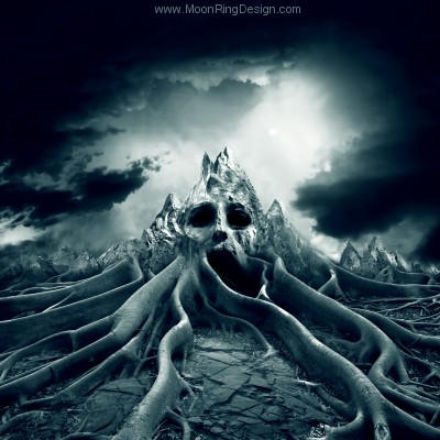 Death-rip-sunset-dark-metal-album-cover-for-sale-a by MOONRINGDESIGN on ...