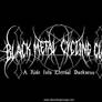 Black-metal-cycling-club-custom-logo-logotype-font