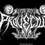 Provectus-belgium-black-metal-band-logo-design-art