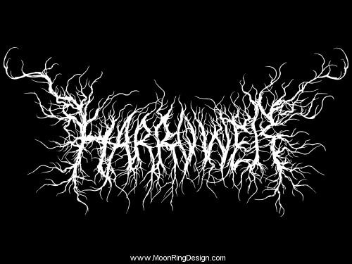 Harrower-black-metal-fonts-band-logo-design-artwor by MOONRINGDESIGN on  DeviantArt
