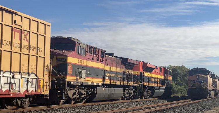 Train met KCS and UP by Johnnewman121 on DeviantArt