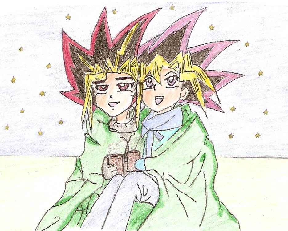 Yami and Yugi Starry Night