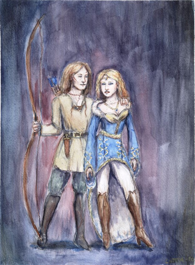Aino and Lemminkainen by lAhlbeck on DeviantArt