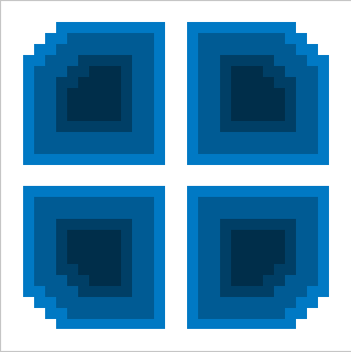 Windows 11 logo in a nutshell by Wolfyboiiii on DeviantArt