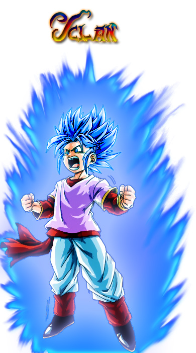 Pan goes super saiyan by pedroillustrations on DeviantArt