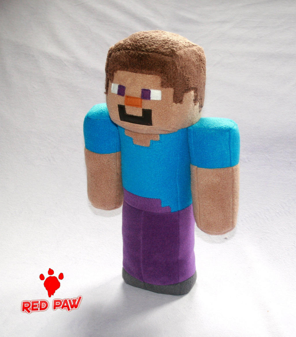 Steve Minecraft - Plush Soft Toy by Lavim on DeviantArt