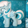 My Little Pony - Snowdrop - Handmade Plush