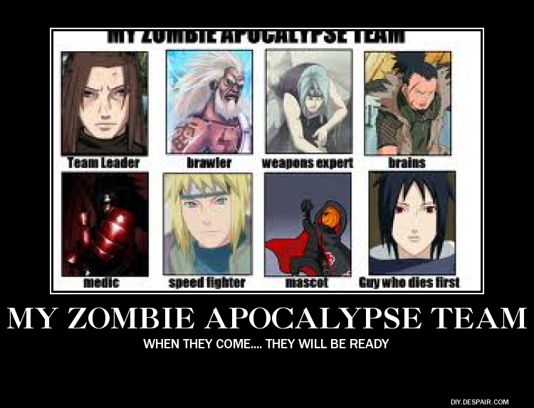 My Zombie Apocalypse Team.