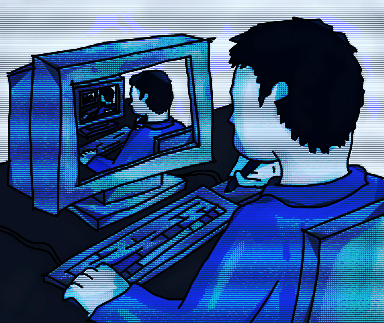 Married with computer by Kowgloooooong on DeviantArt