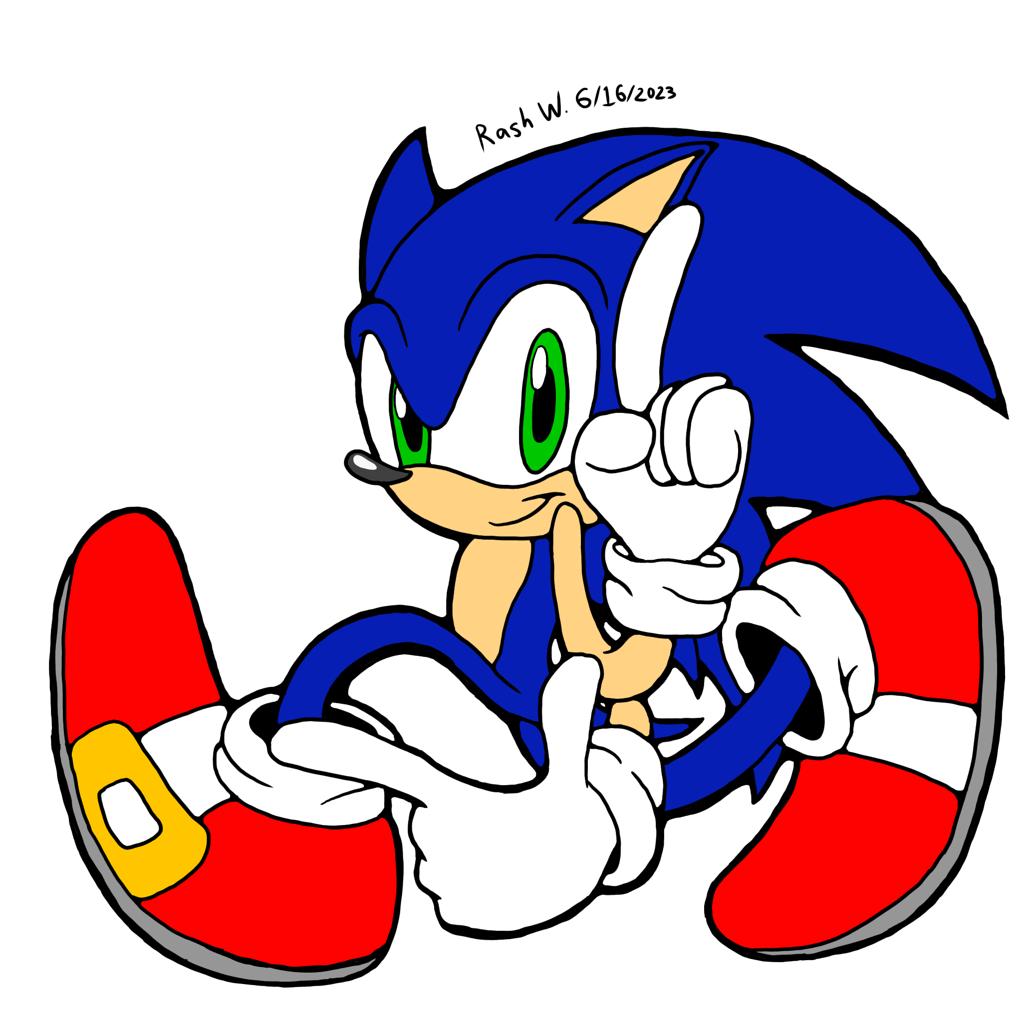 Sonic 1 Logo Redraw by miniluv73 on DeviantArt