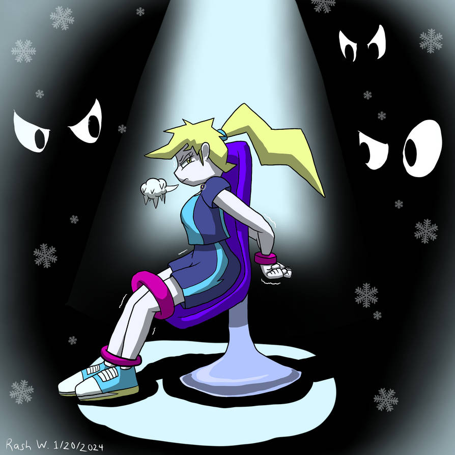 Iced and Strapped by BluStarDogger on DeviantArt
