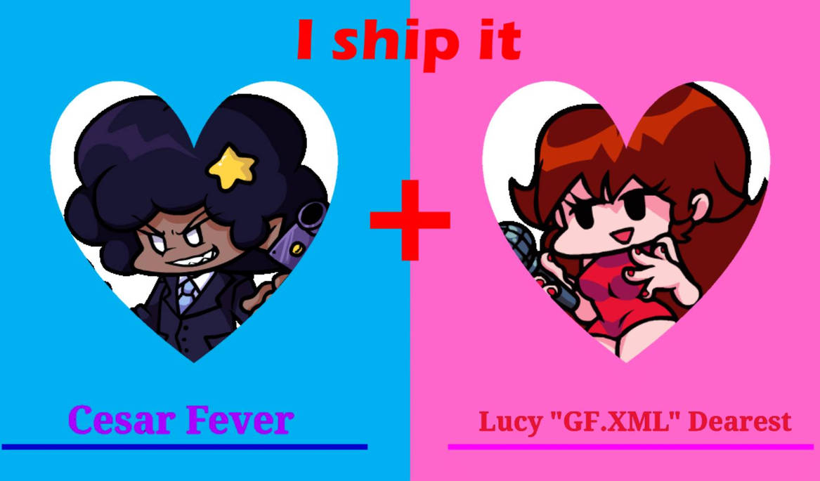 I ship Cesar Fever x Lucy Dearest a.k.a GF.XML by MissDariaChan on ...