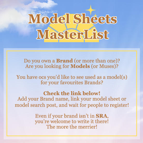 Model Sheets Masterlist by SRA-Admin on DeviantArt