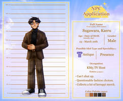 SRA : KM5 TV Host - Sugawara Kaeru