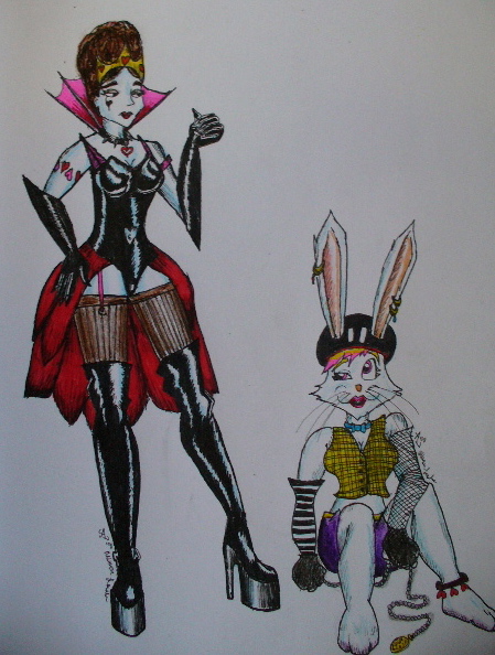 Malice Queen and White Rabbit