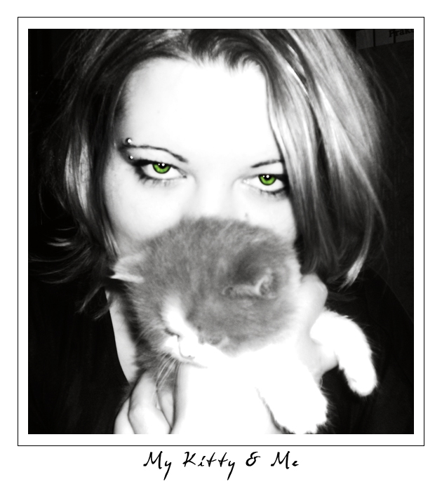 My kitty and me