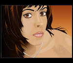Vector Alyssa Milano by Tamilia
