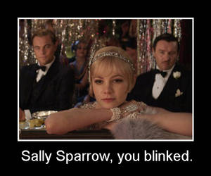 Uh oh, Sally Sparrow, the Angels got you