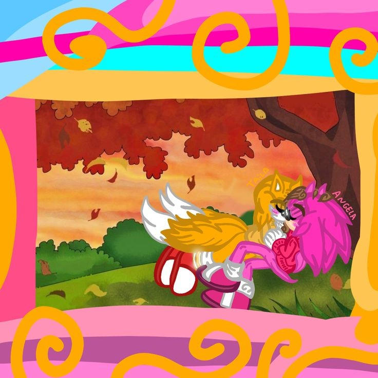 Tails Fall Me and tails in fall autumn season. by angela30pinky on DeviantArt