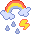 f2u rainbow storm pixel