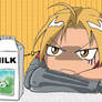 Edward hates milk