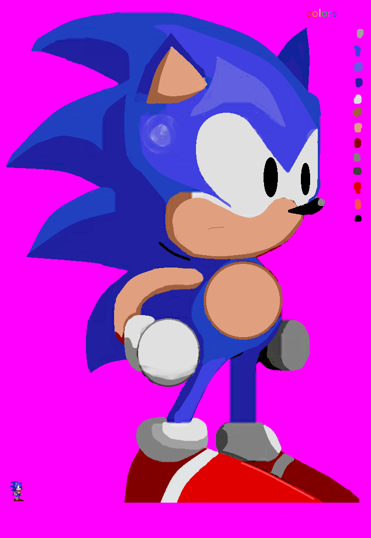 Sprites on Sonic-Animation - DeviantArt