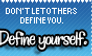 Define Yourself :Stamp: