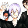 Gin, Aizen, and Tousen