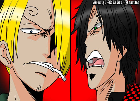 Sanji VS Blacker