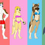 Canine Squad Outfits - Swimwear